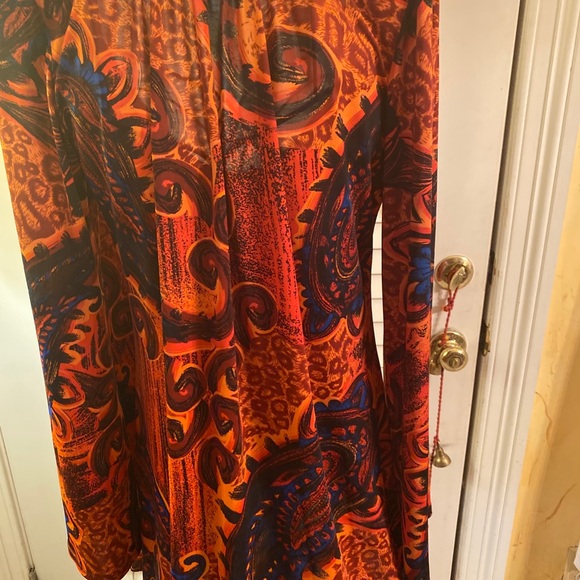 PINK POLKADOT MIDI with Bell Sleeves - Picture 6 of 10